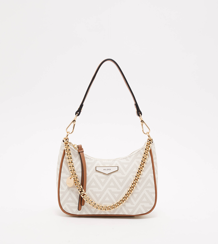 MARICAR Monogram Patterned Shoulder Bag