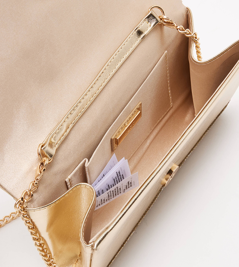 حقيبة كلاتش مزينة