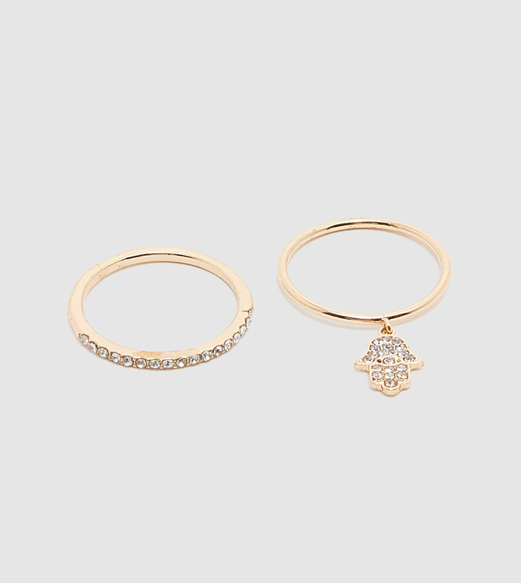 GARIE Multipack Embellished Rings