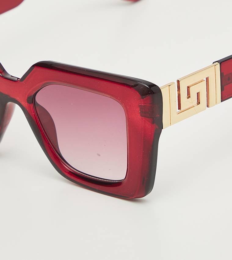 Aldo on sale red sunglasses