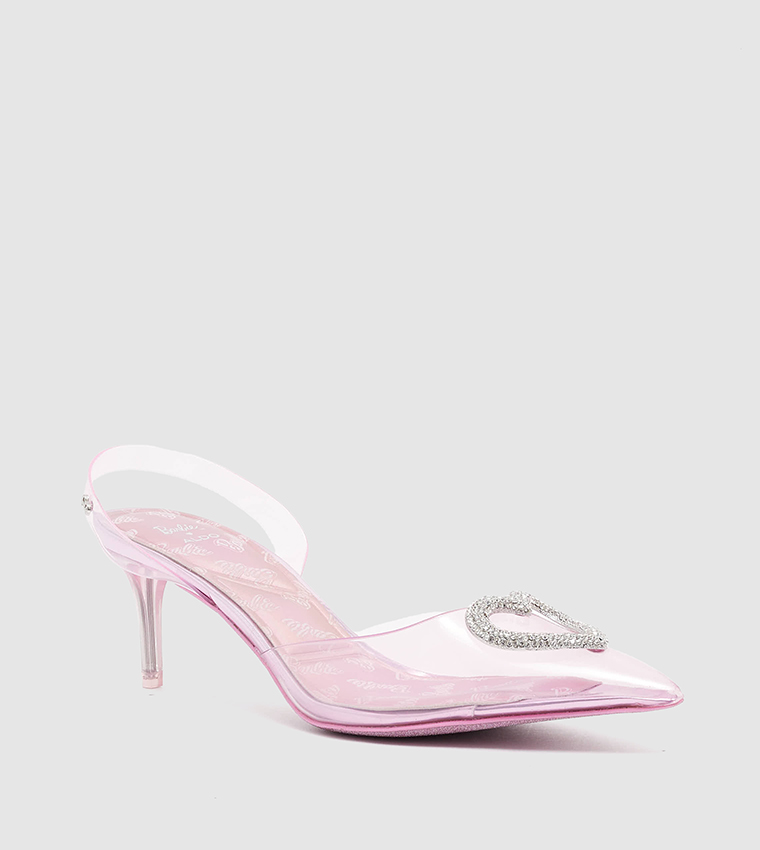 Aldo X Barbie Embellished Slingback Pumps
