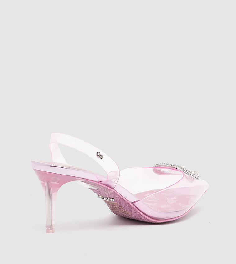 Aldo X Barbie Embellished Slingback Pumps