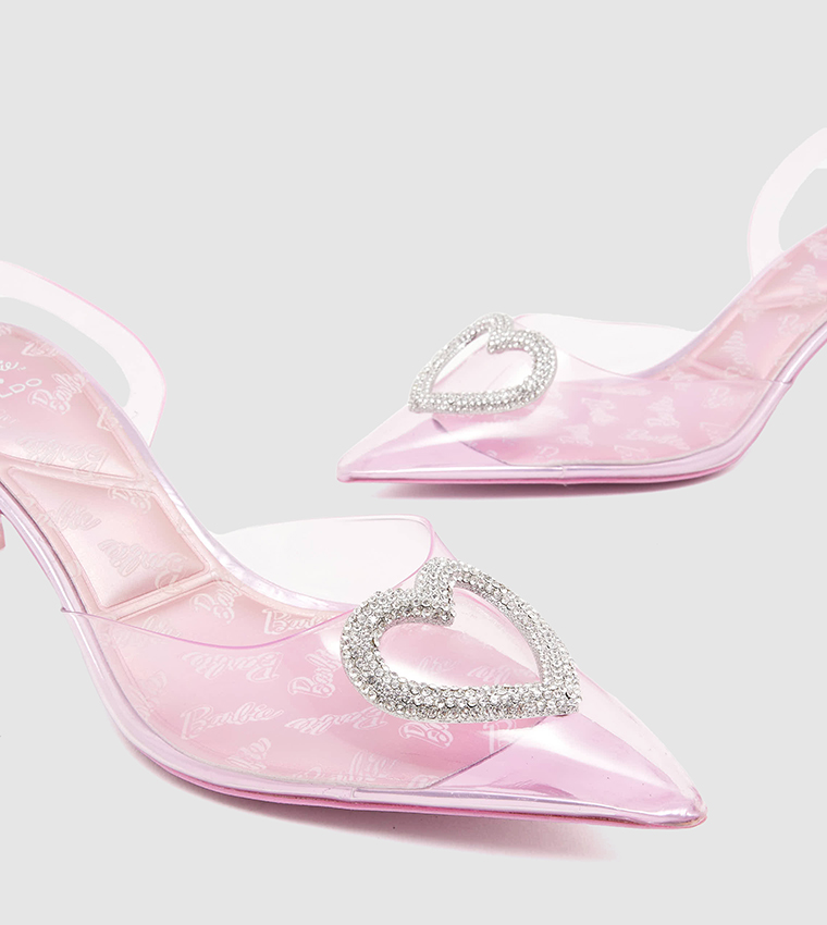 Aldo X Barbie Embellished Slingback Pumps