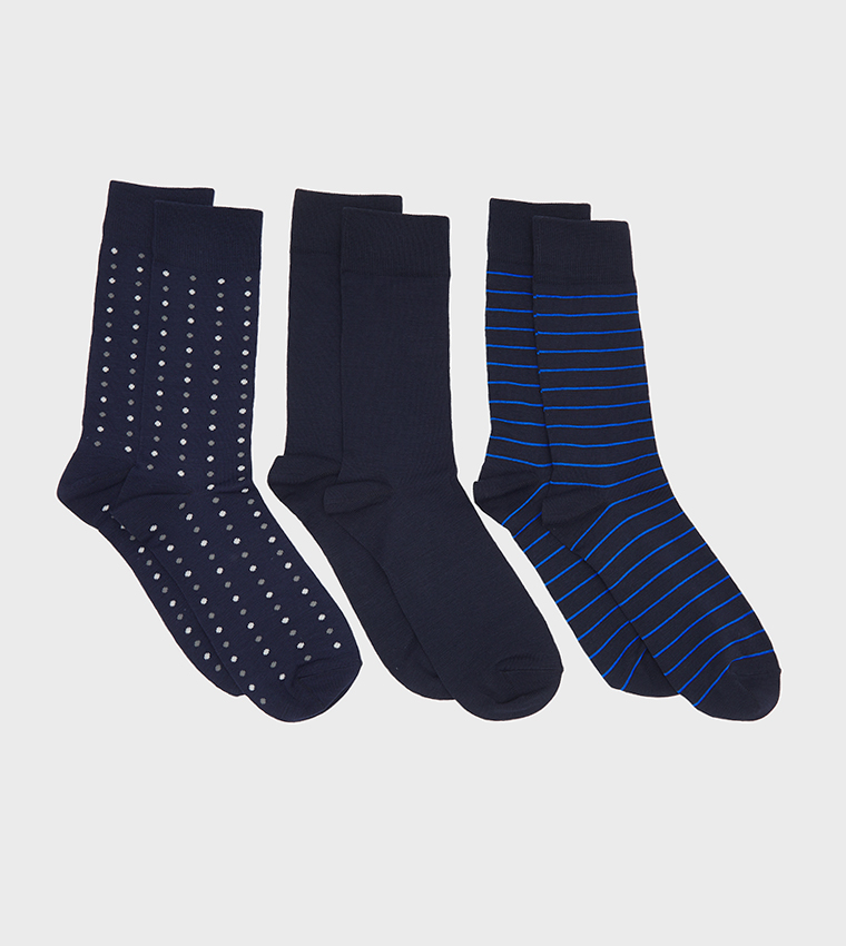 WAUS Printed Crew Socks