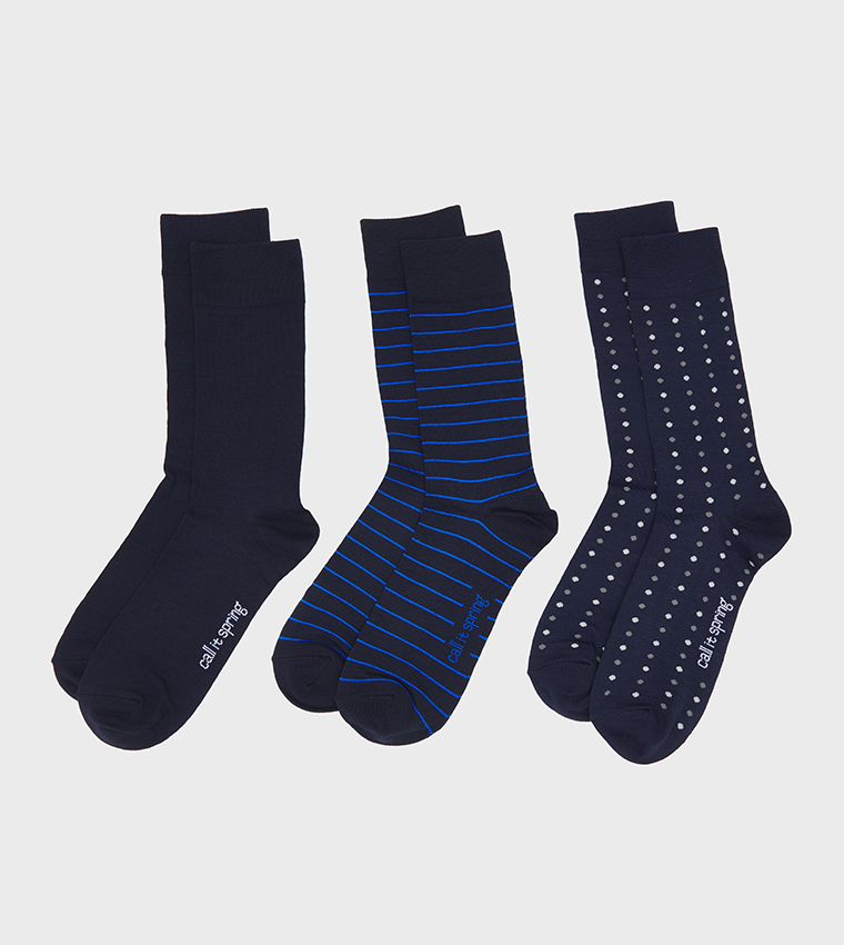 WAUS Printed Crew Socks