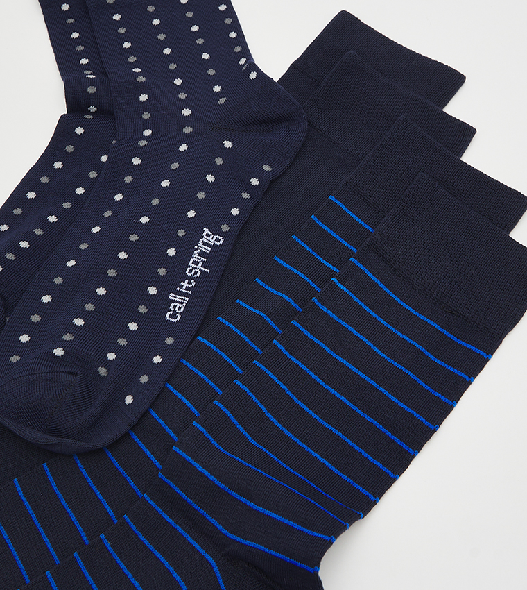 WAUS Printed Crew Socks