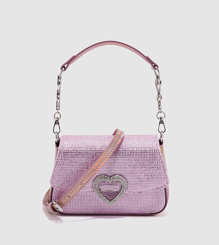 Buy Aldo BARBIE Embellished Shoulder Bag In Pink 6thStreet Qatar