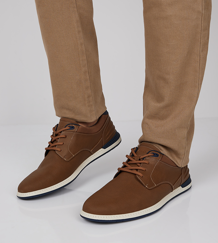 DINBRENN Lace-Up Casual Shoes
