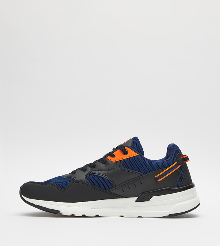 BEACON Color Block Lace-Up Sneakers