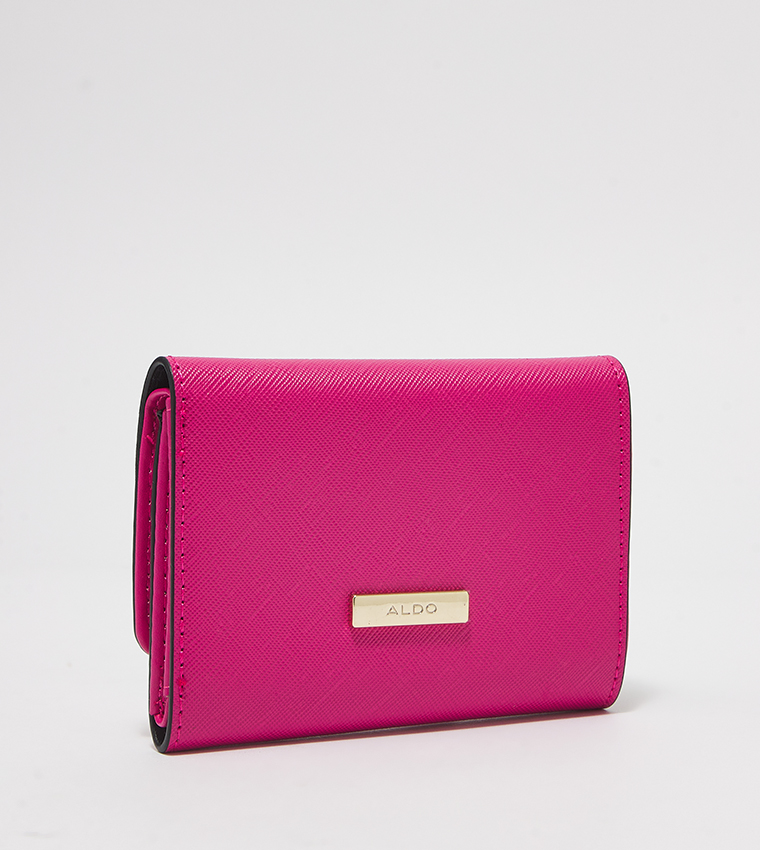 Buy Aldo JONAI Textured Wallet In Pink 6thStreet UAE