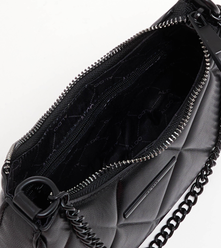 LALARIA Quilted Chain Handle Shoulder Bag