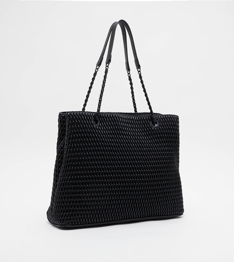 Buy Aldo ELLYSA Quilted Tote Bag In Black | 6thStreet UAE