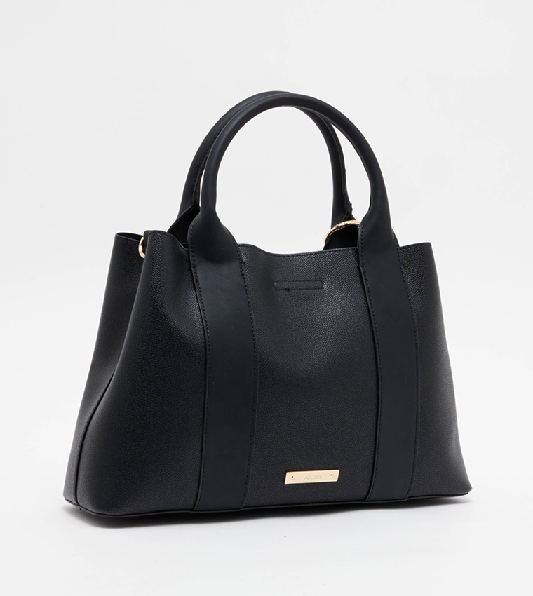 Buy Aldo MUTSE Textured Satchel Bag In Black | 6thStreet UAE