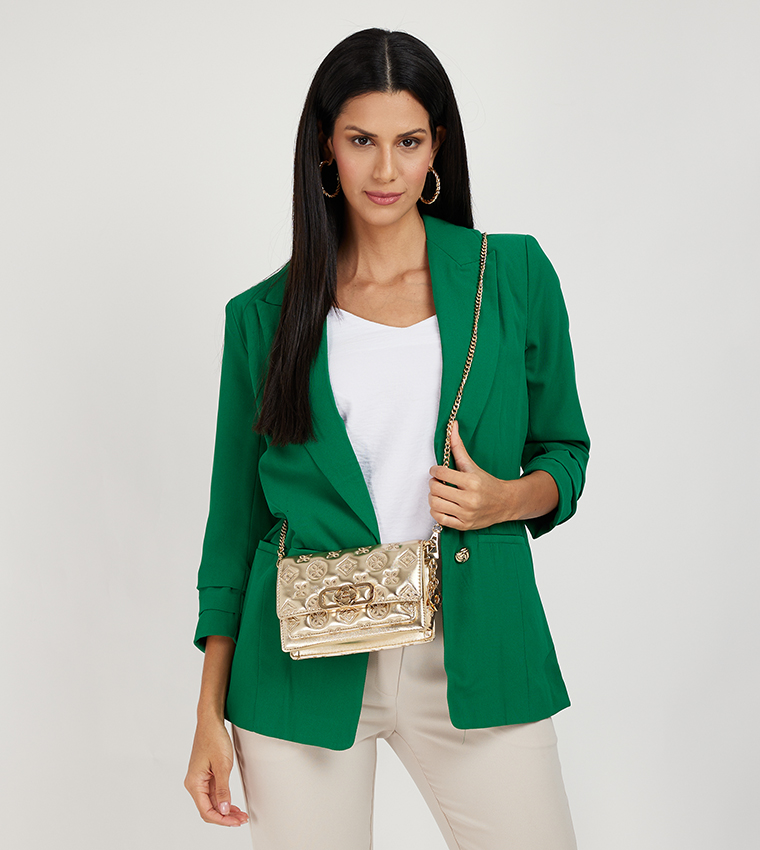 ECCENTRA Embroidered Crossbody Bag