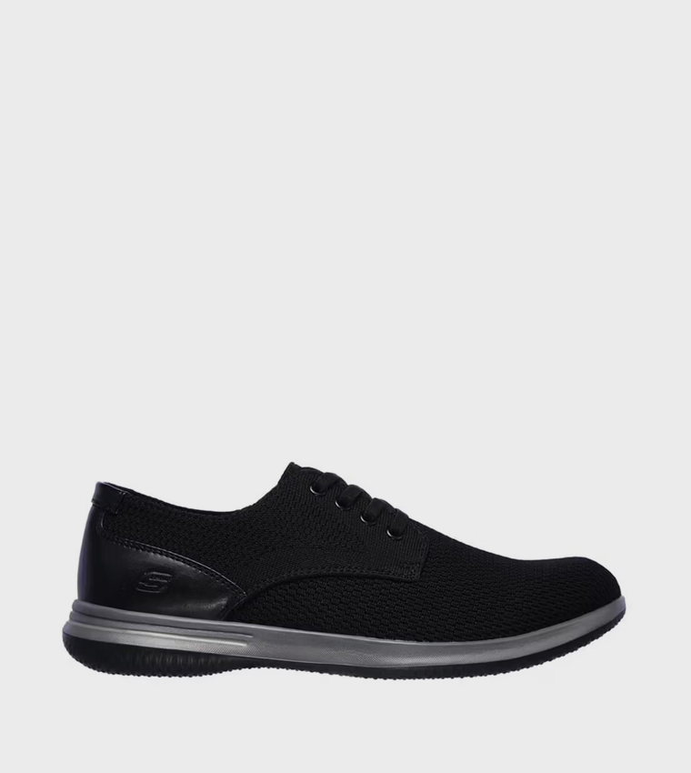 Logo Detail Lace-Up Casual Shoes