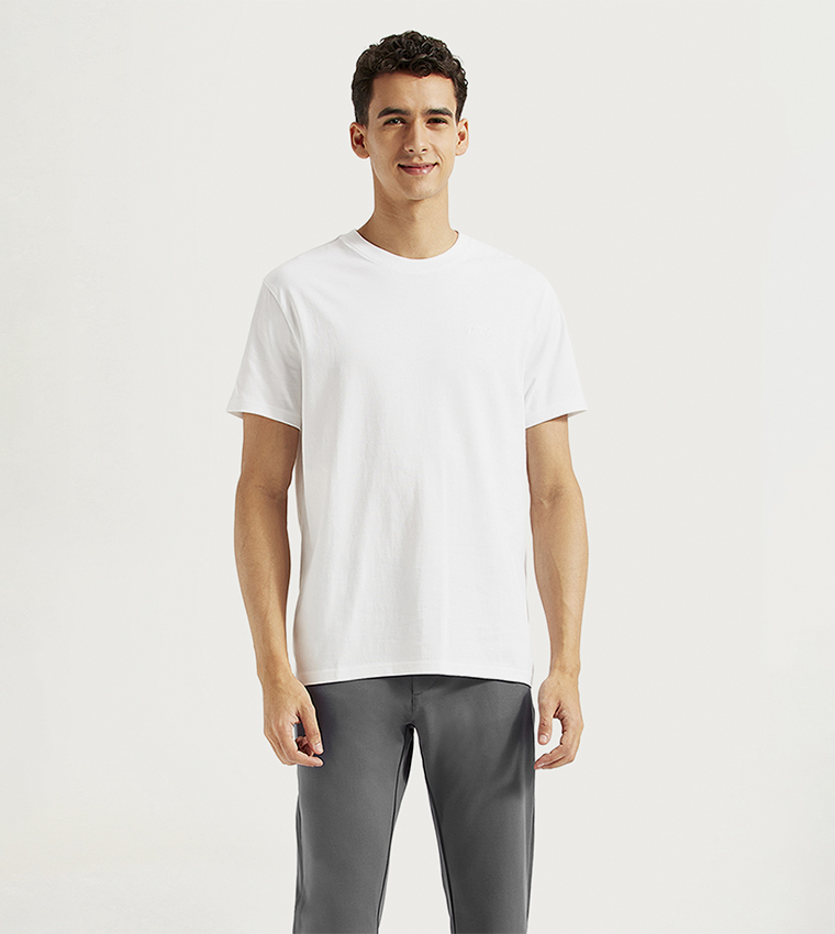 Logo Detail Crew Neck T-Shirt