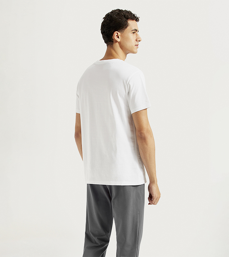 Logo Detail Crew Neck T-Shirt