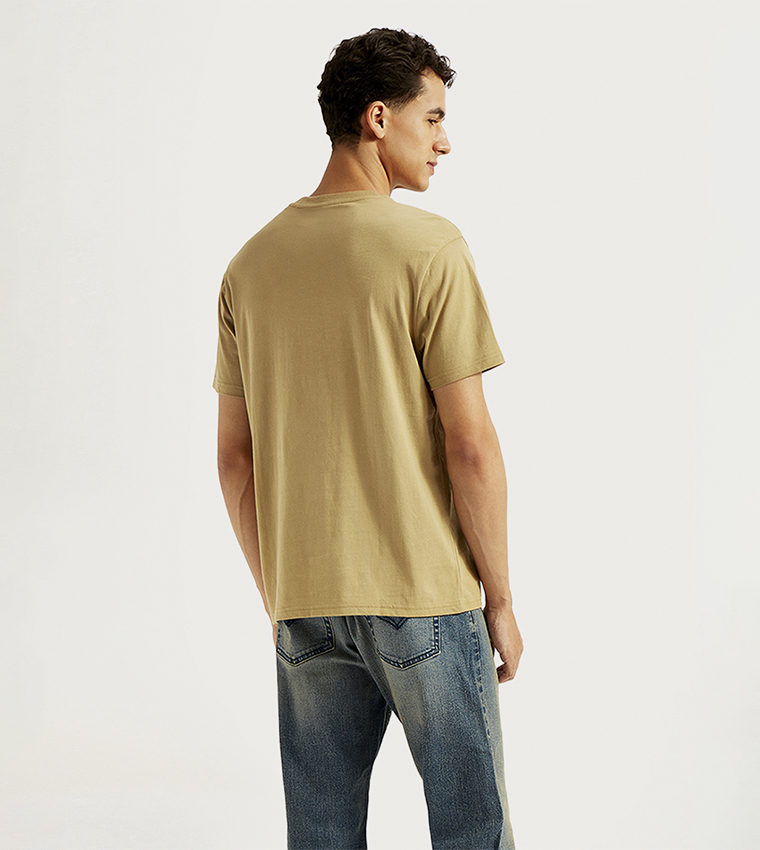 Logo Detail Crew Neck T-Shirt