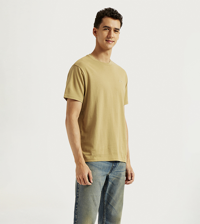 Logo Detail Crew Neck T-Shirt