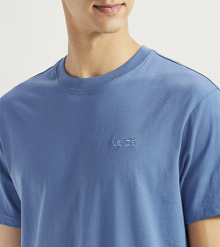 Logo Detail Crew Neck T-Shirt