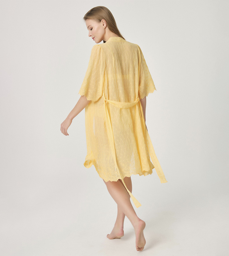 Self Design Dressing Gown