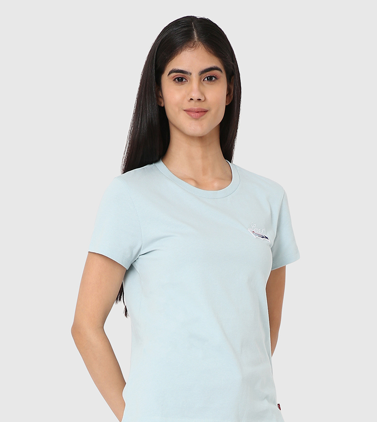 Logo Embroidered Short Sleeves T-Shirt