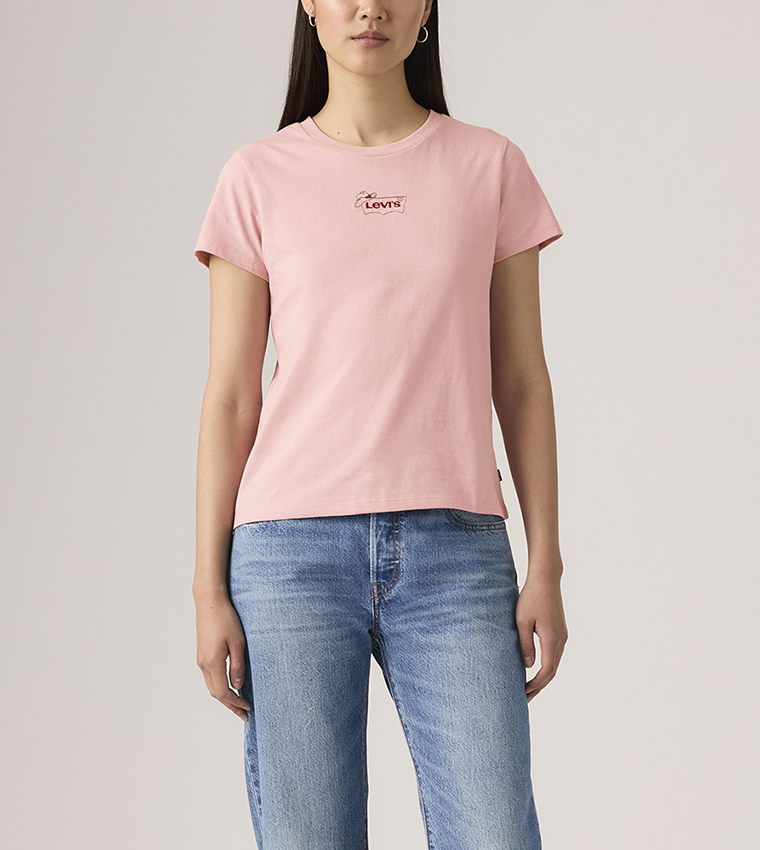 Logo Embroidered Short Sleeves T-Shirt