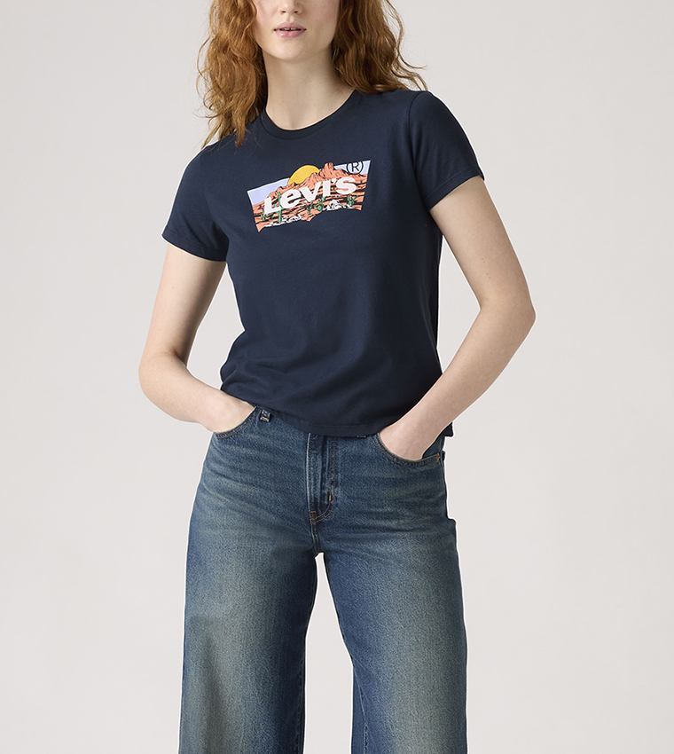 Logo Printed Short Sleeves T-Shirt