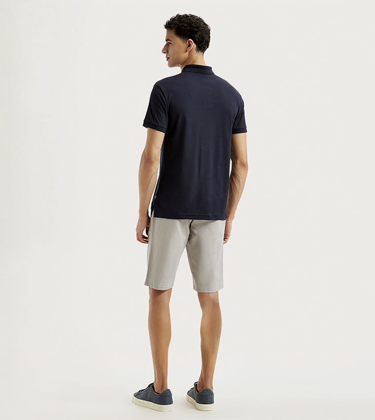Logo Detail Slim Fit Polo T-Shirt