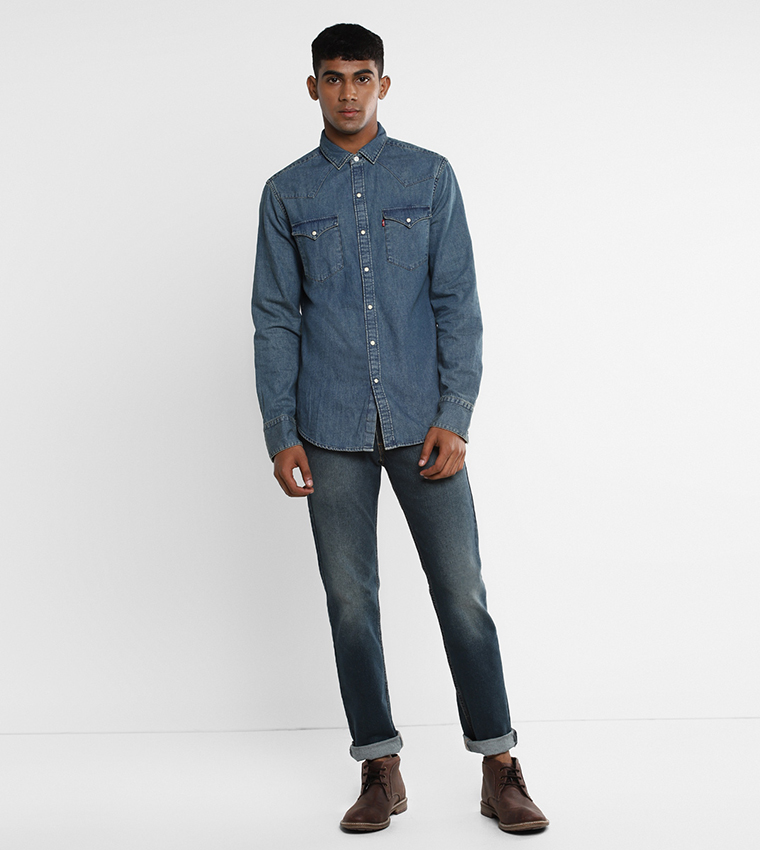 Blrmtwovbarstow Denim Barstow Indigo Tinted