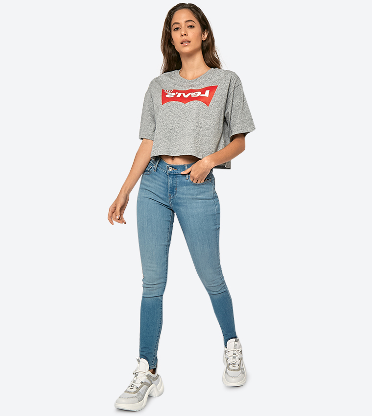 710 Sculpt Mid Rise Super Skinny Jeans