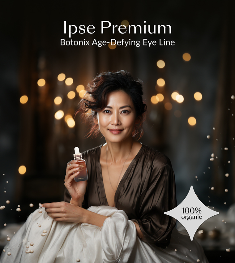 IPSE Korean Premium Botonix Ampoule Face & Neck Serum 60ml - Skin Care Anti Aging Facial Brightening Serum - Reduce Fine Line, Wrinkle with 24k Gold