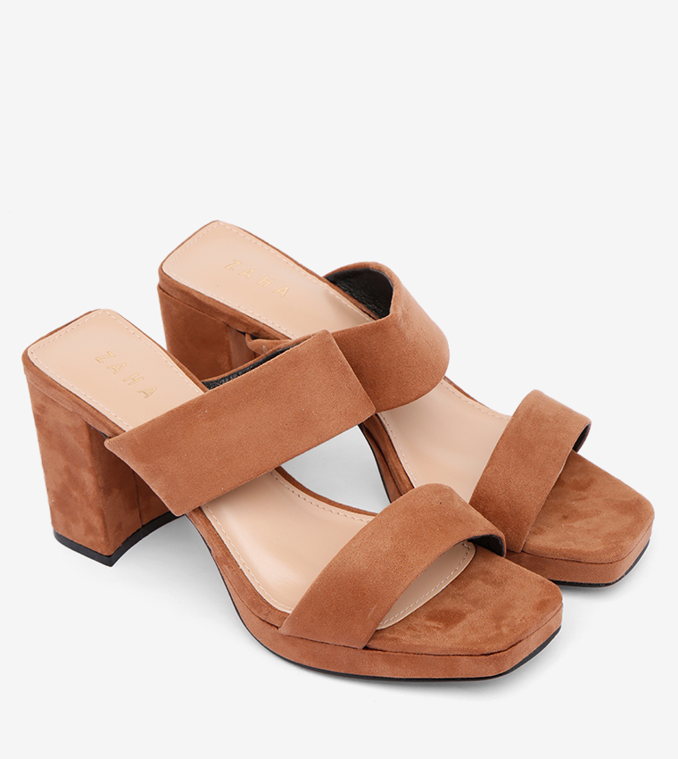 Buy ZAHA CCC Slippers Brown In Brown 6thStreet Kuwait