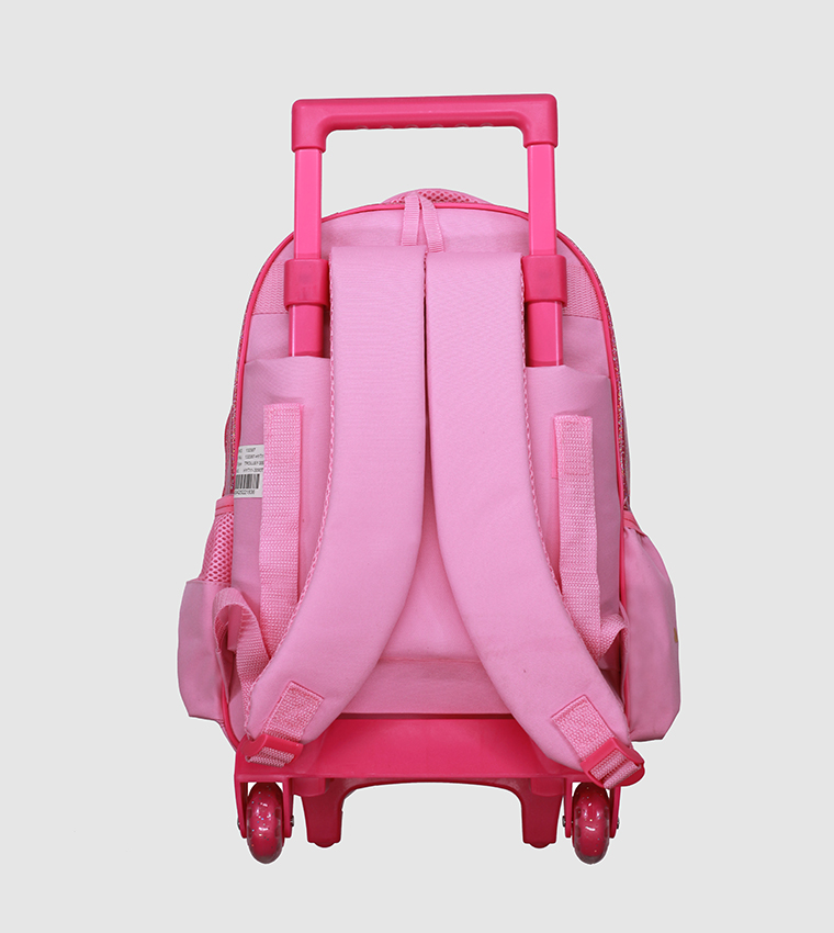 Hayati Girl Trolley Bag 2 Main Compartments And 2 Side Pockets
