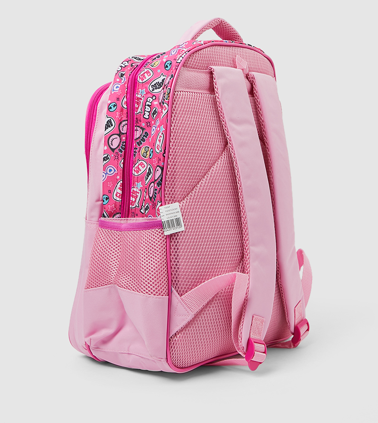Printed School Backpack 17"