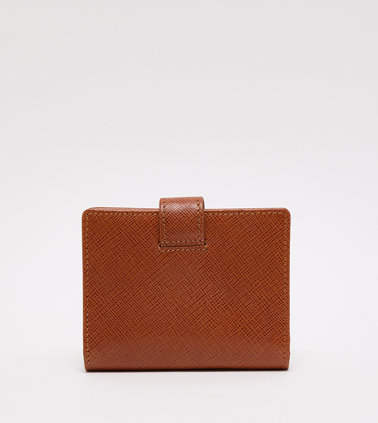 Snap Closure Bi-Fold Wallet