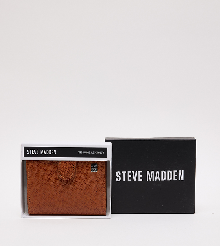 Snap Closure Bi-Fold Wallet