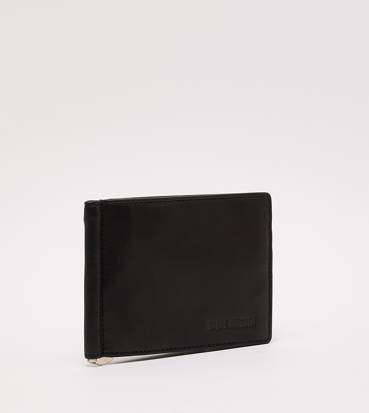 Textured Bi-Fold Wallet