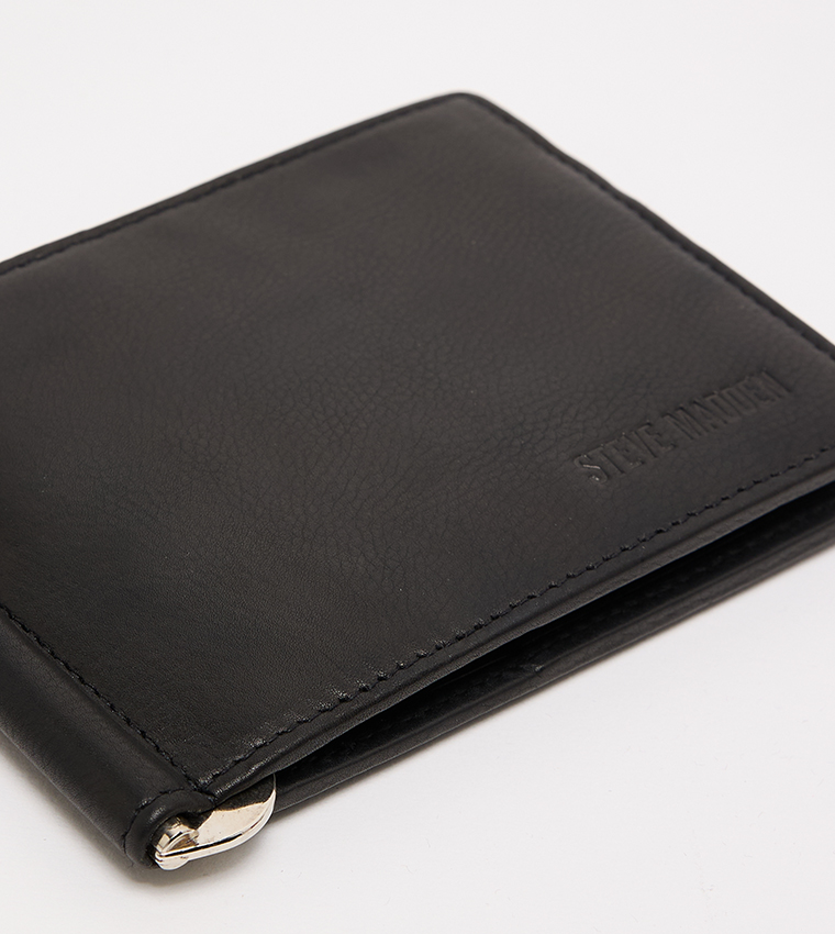 Textured Bi-Fold Wallet
