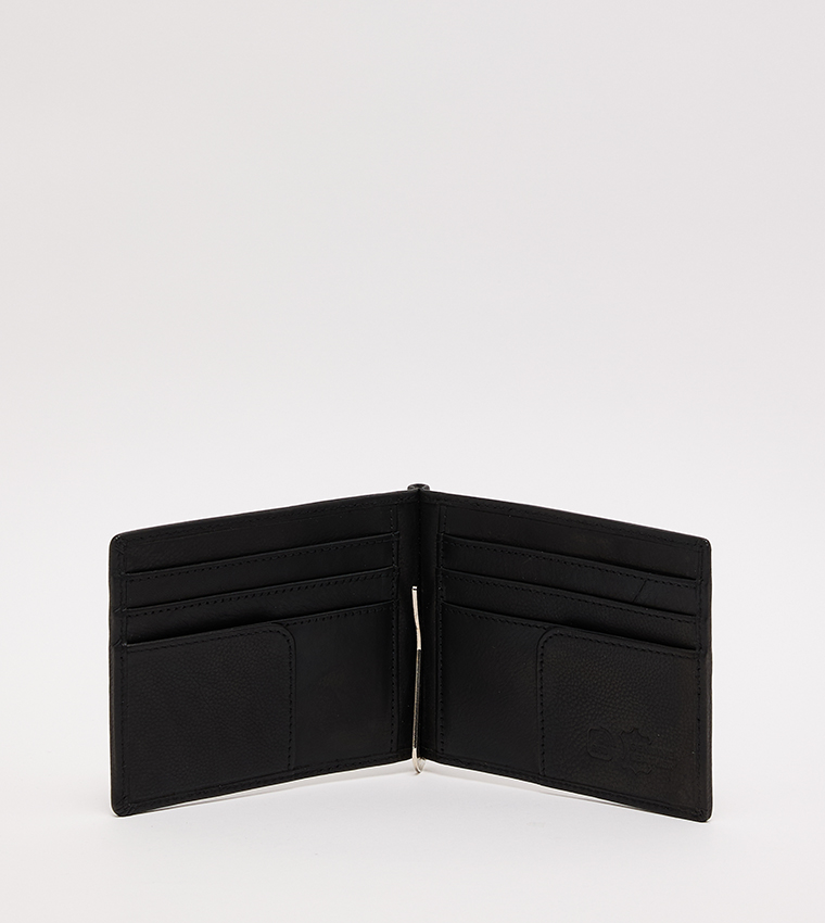 Textured Bi-Fold Wallet