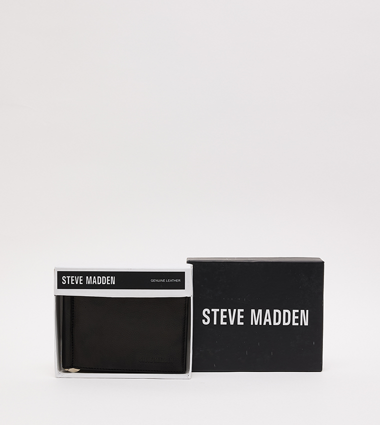 Textured Bi-Fold Wallet