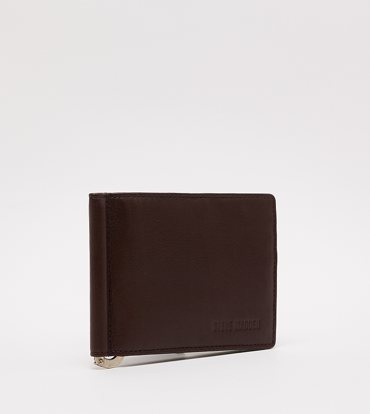 Textured Bi-Fold Wallet