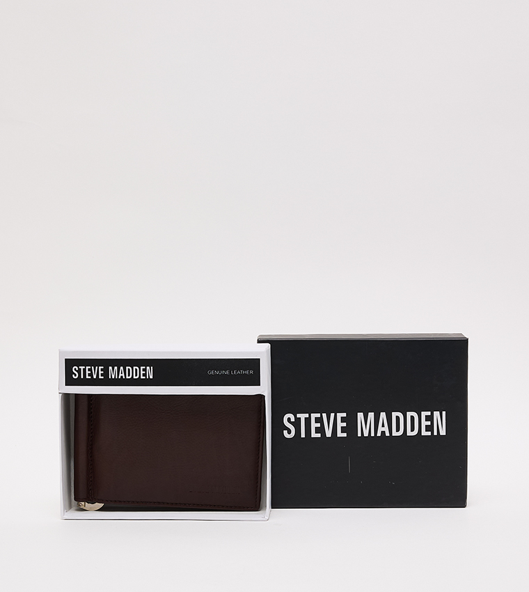 Textured Bi-Fold Wallet