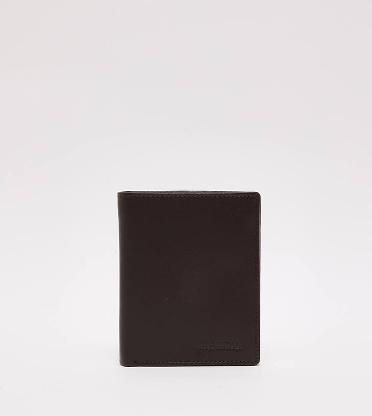 Logo Debossed Bi-Fold Wallet
