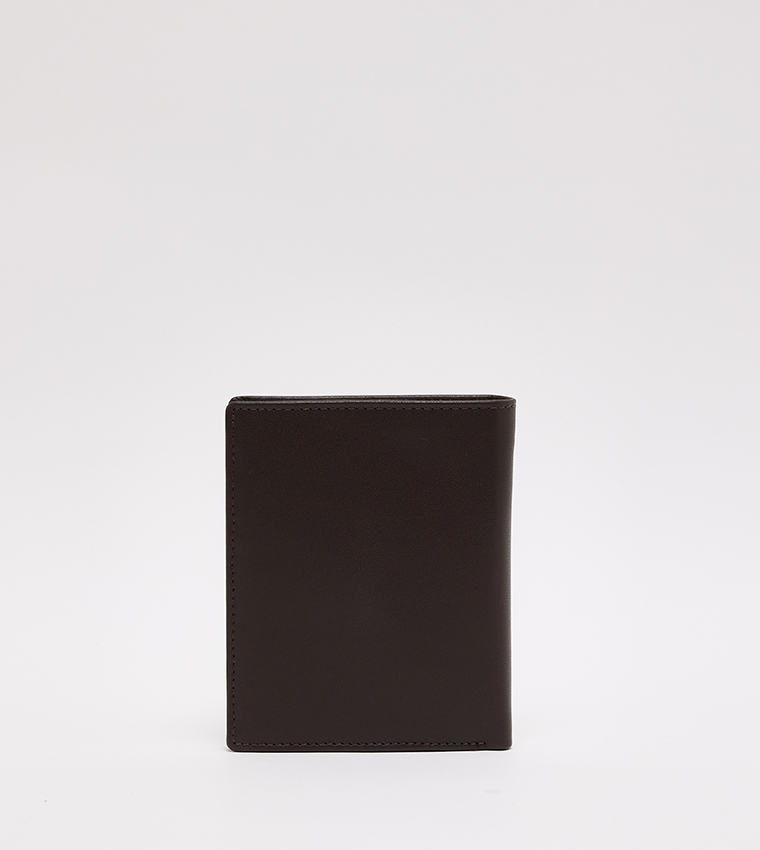 Logo Debossed Bi-Fold Wallet
