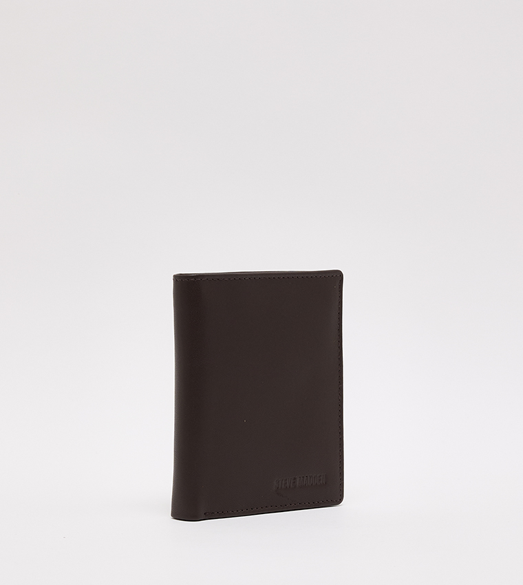 Logo Debossed Bi-Fold Wallet