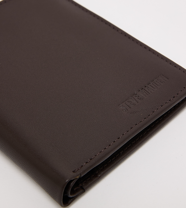 Logo Debossed Bi-Fold Wallet