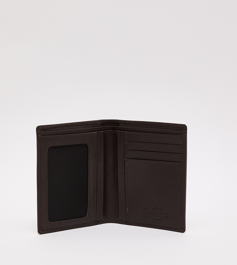 Logo Debossed Bi-Fold Wallet