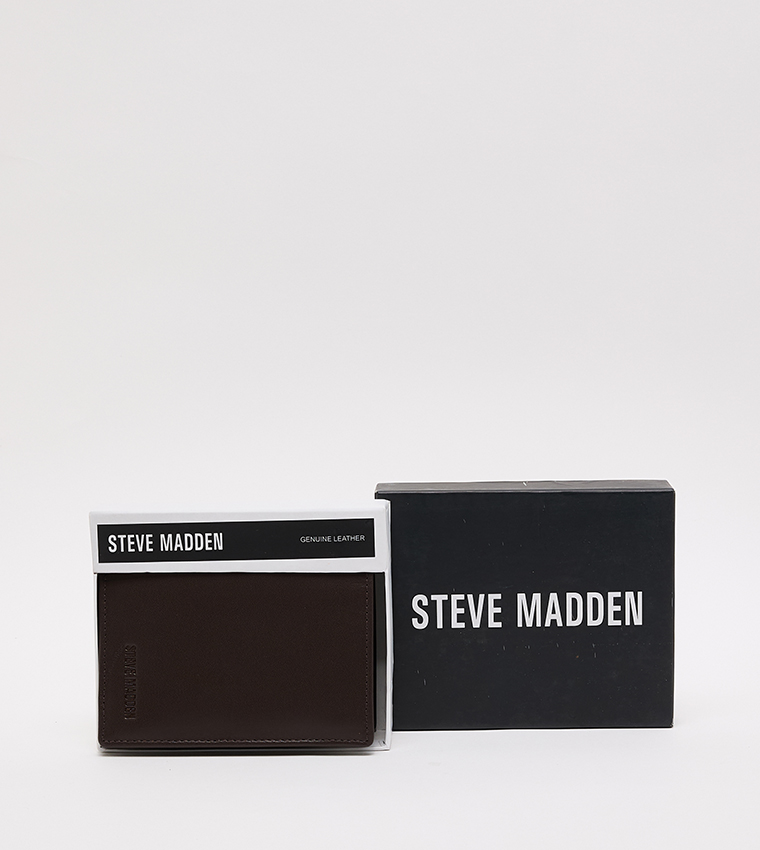 Logo Debossed Bi-Fold Wallet