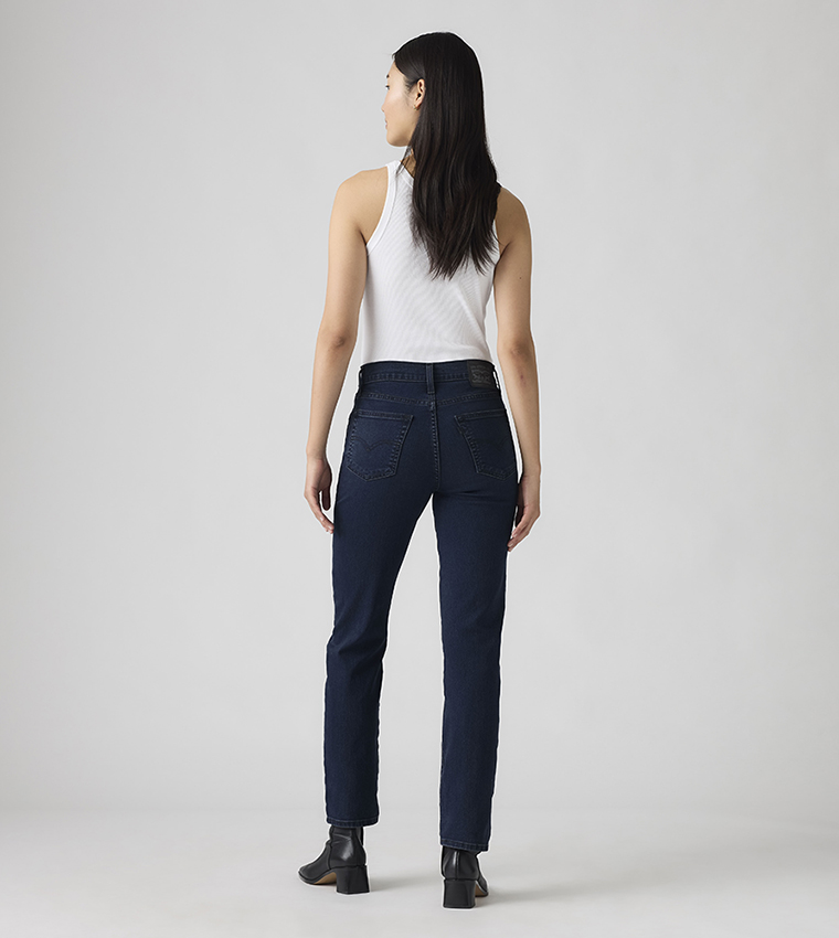 724 High Rise Straight Fit Jeans